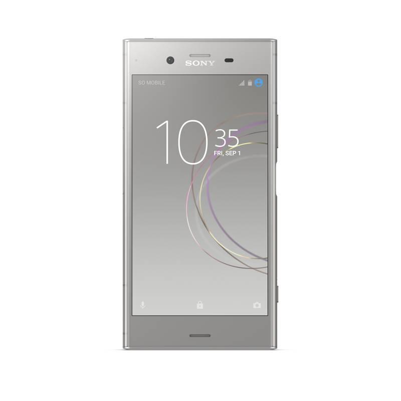 Mobilní telefon Sony Xperia XZ1 Dual SIM stříbrný, Mobilní, telefon, Sony, Xperia, XZ1, Dual, SIM, stříbrný