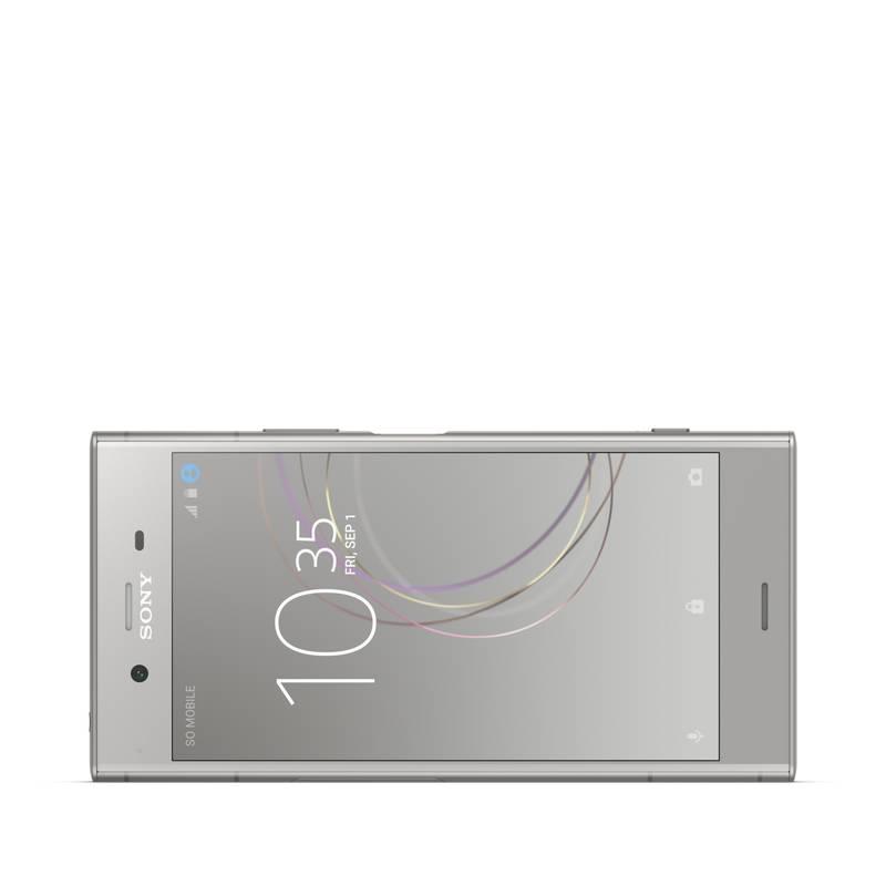 Mobilní telefon Sony Xperia XZ1 Dual SIM stříbrný