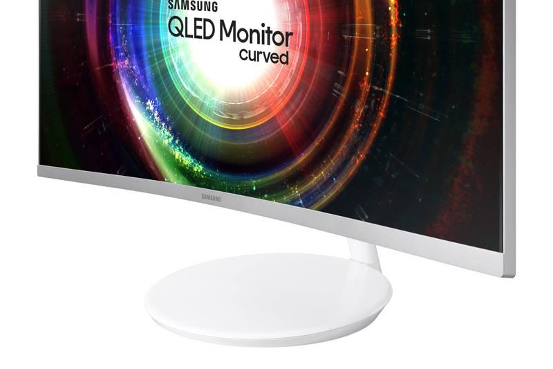 Monitor Samsung C32H711 bílý