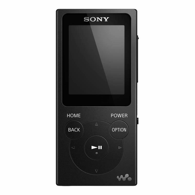 MP3 přehrávač Sony NW-E394B černý, MP3, přehrávač, Sony, NW-E394B, černý