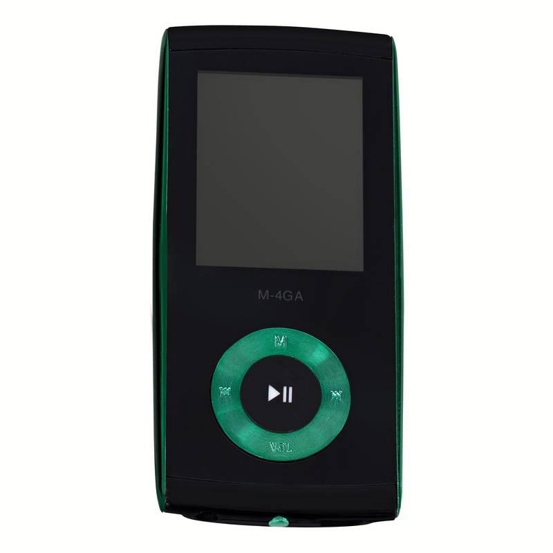 MP4 přehrávač Orava M-4GG zelený