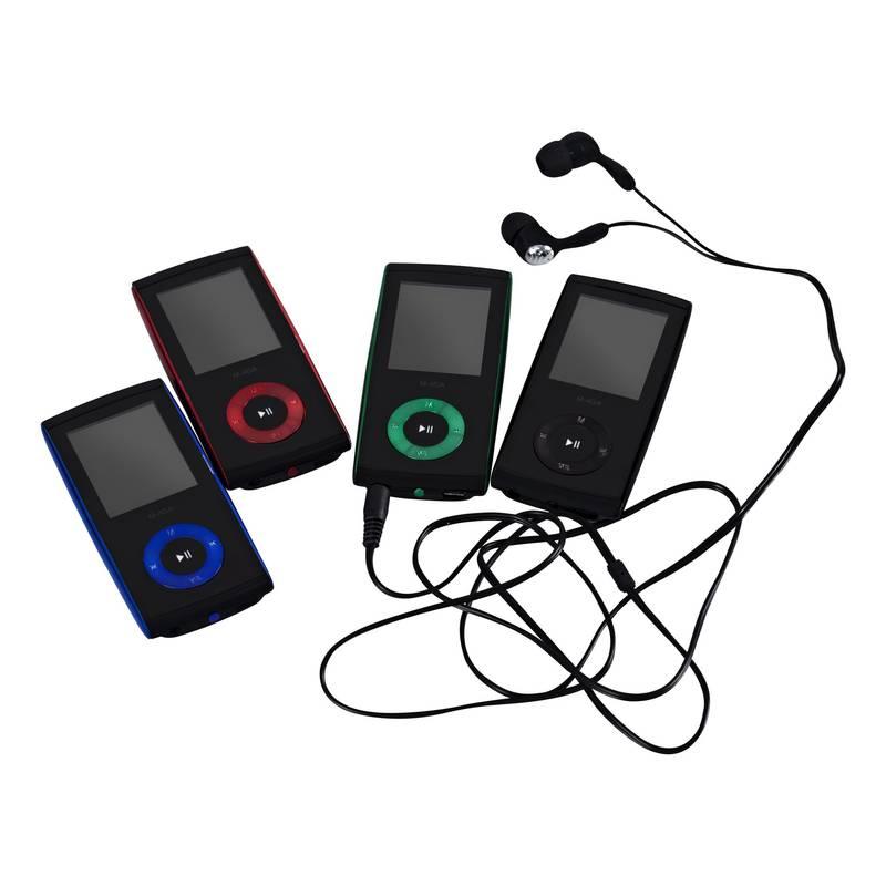 MP4 přehrávač Orava M-4GG zelený