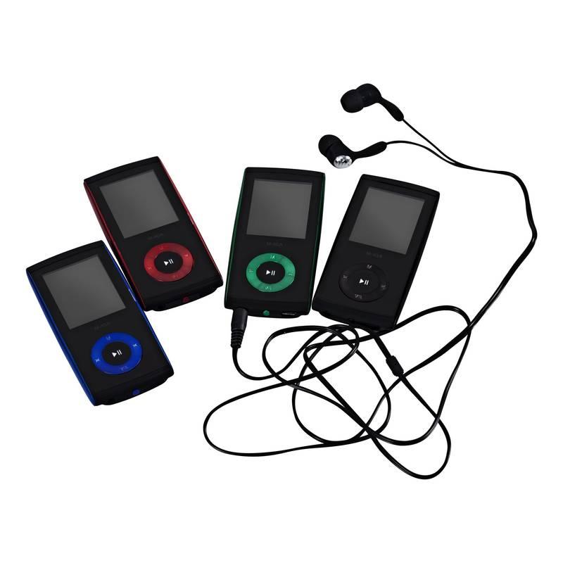 MP4 přehrávač Orava M-8G modrý