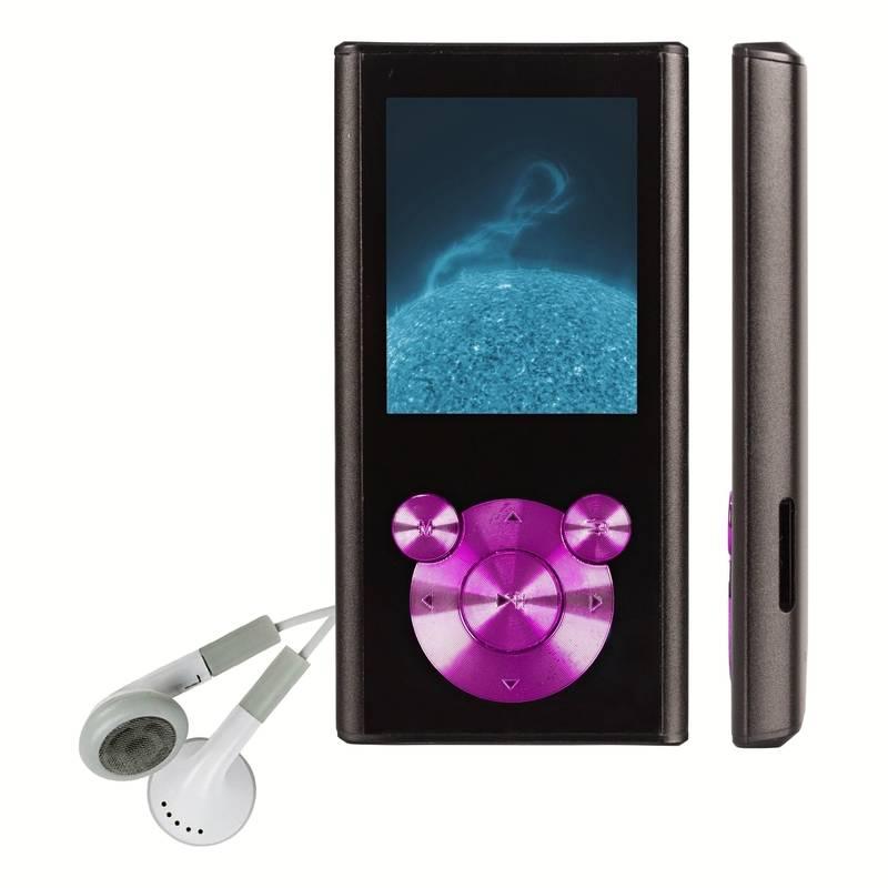 MP4 přehrávač Orava MA-16G červený