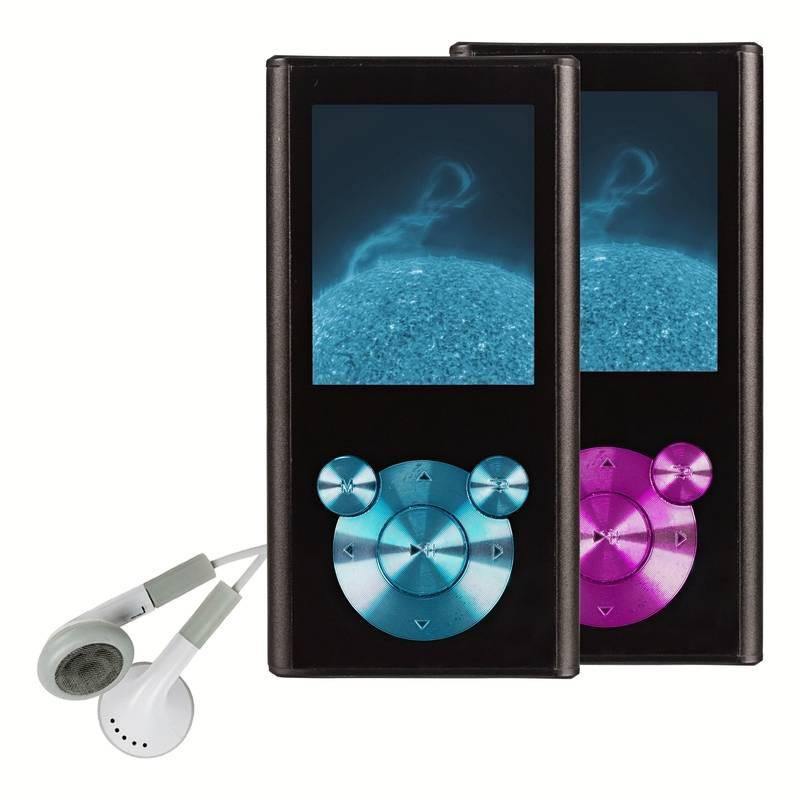 MP4 přehrávač Orava MA-4G červený