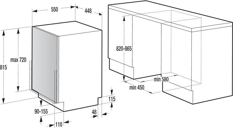 Myčka nádobí Mora IM 532