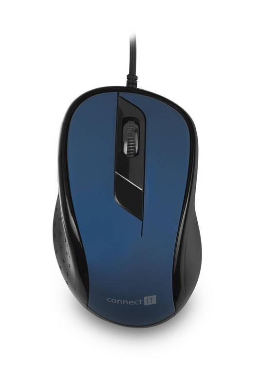 Myš Connect IT CMO-1200 modrá