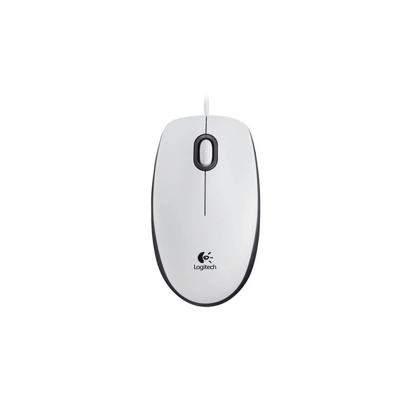 Myš Logitech M100 bílá