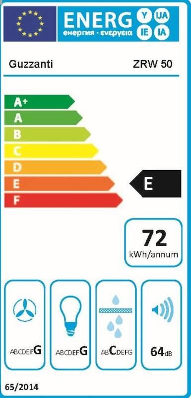 Odsavač par Guzzanti ZRW 50 B černý