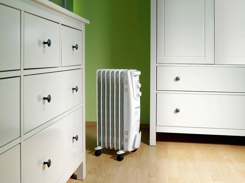 Olejový radiátor Concept RO3207 bílý
