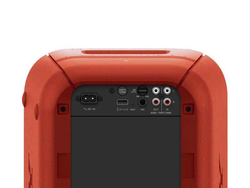 Party reproduktor Sony GTK-XB60R červený, Party, reproduktor, Sony, GTK-XB60R, červený