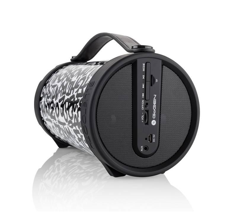 Přenosný reproduktor GoGEN GOGBPS320STR černý bílý