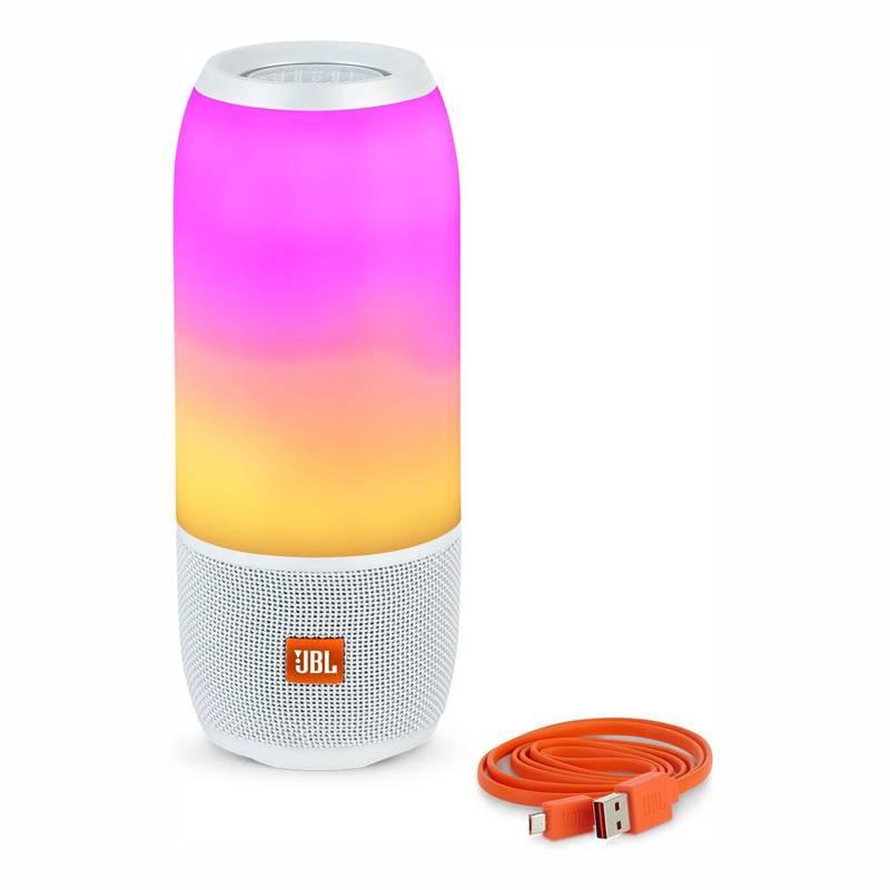 Přenosný reproduktor JBL PULSE 3 bílý