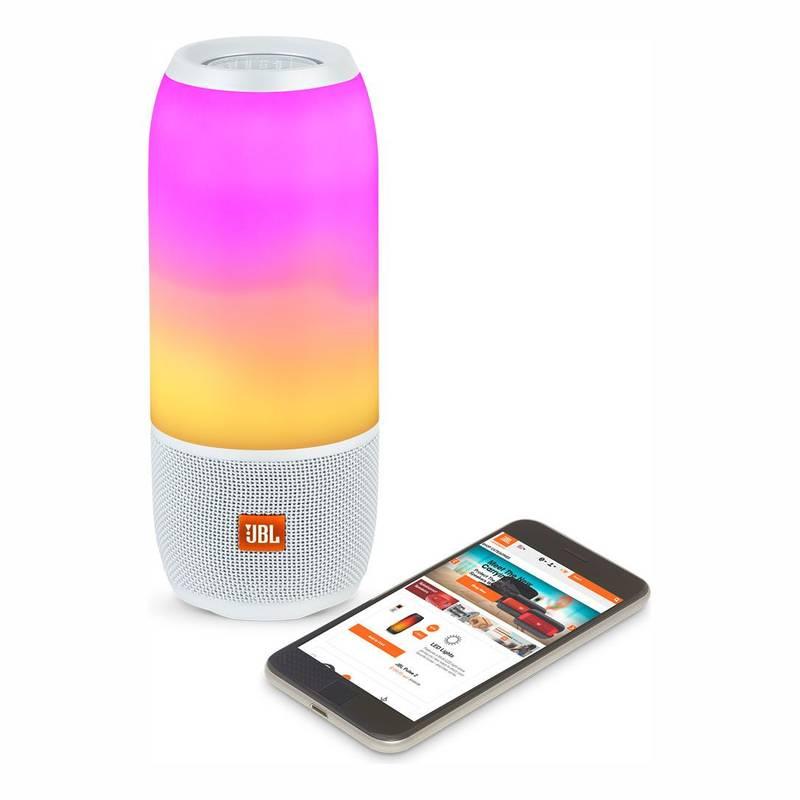 Přenosný reproduktor JBL PULSE 3 bílý
