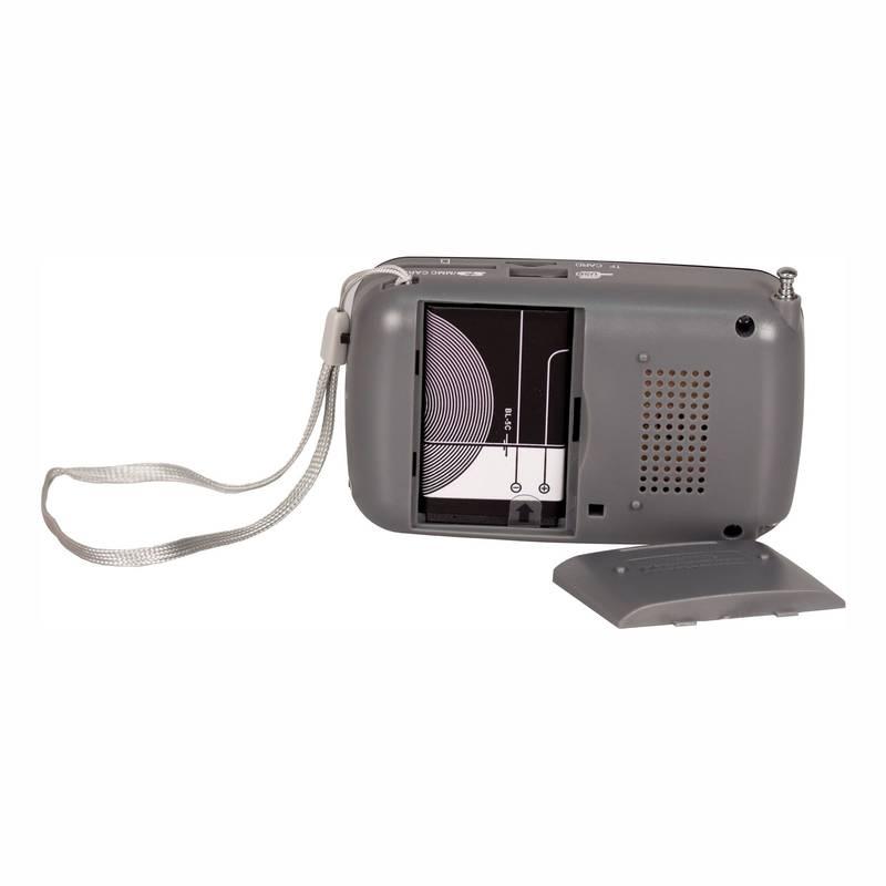 Radiopřijímač Orava RP-130 šedý