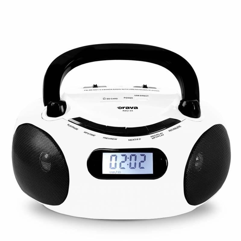 Radiopřijímač Orava RSU-04 bílý