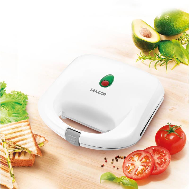 Sendvičovač Sencor SSM 3120WH bílý