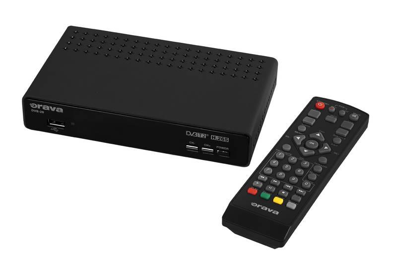 Set-top box Orava DVB-20 černý