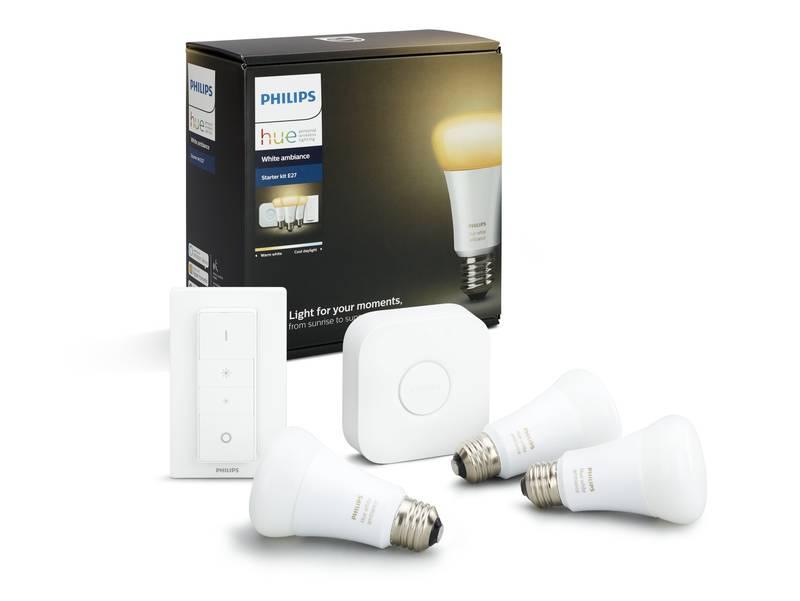 Startovací sada Philips Hue 9,5 W. E27, White Ambiance