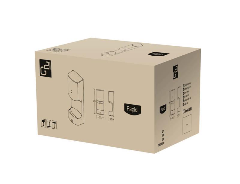 Sušič rukou G21 Rapid White bílý