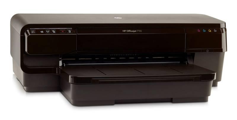 Tiskárna inkoustová HP Officejet 7110 wide černá
