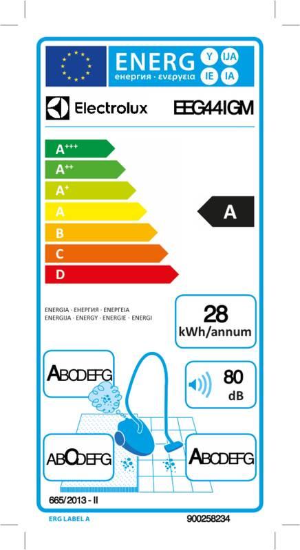 Vysavač podlahový Electrolux Easy Go EEG44IGM šedý