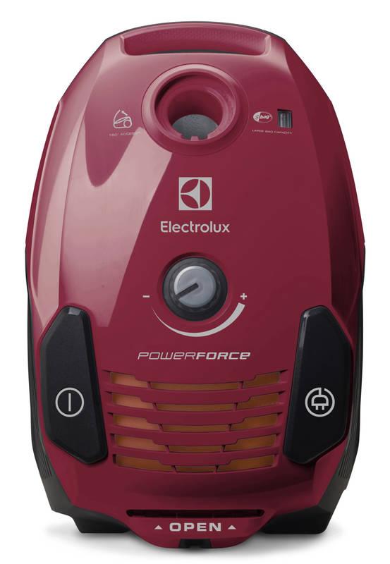 Vysavač podlahový Electrolux PowerForce EPF61RR červený, Vysavač, podlahový, Electrolux, PowerForce, EPF61RR, červený