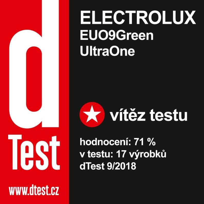 Vysavač podlahový Electrolux UltraOne EUO9GREEN černý zelený