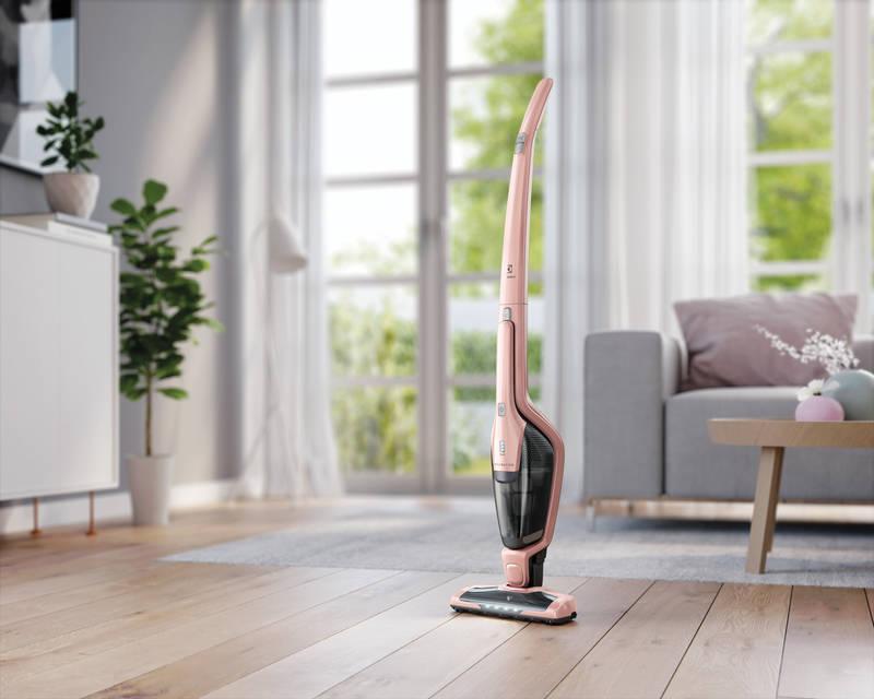 Vysavač tyčový Electrolux Ergorapido EER73BP růžový