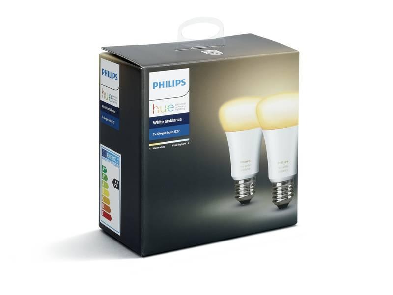 Žárovka LED Philips Hue 9,5W, E27, White Ambiance