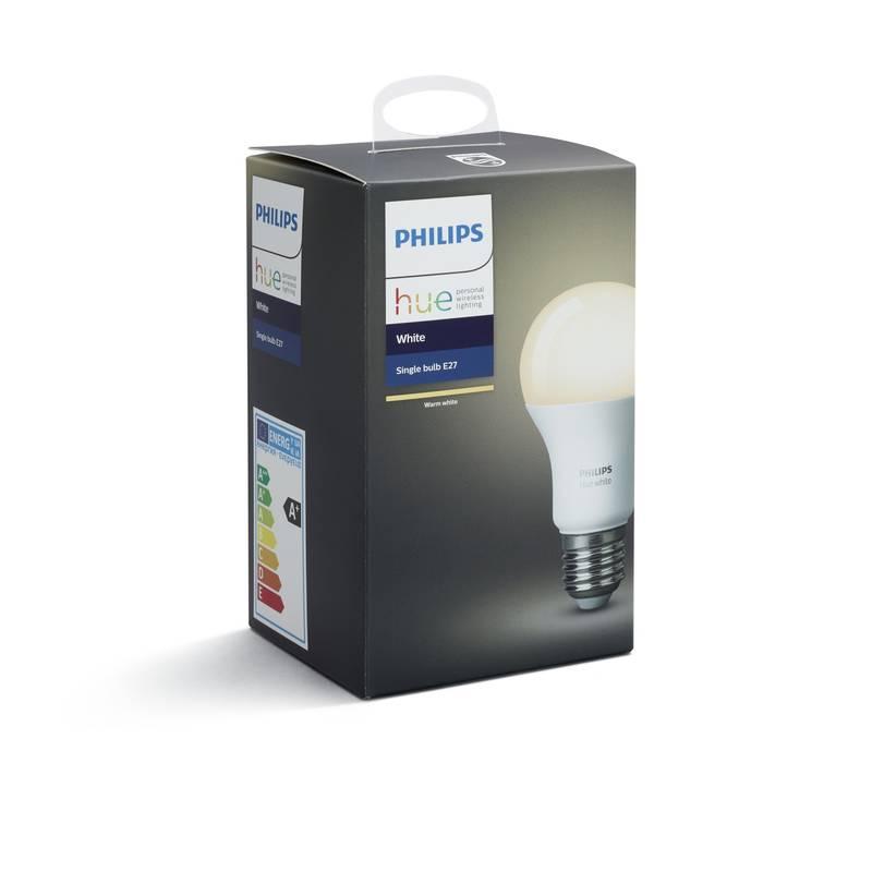 Žárovka LED Philips Hue klasik, 9,5W, E27, White