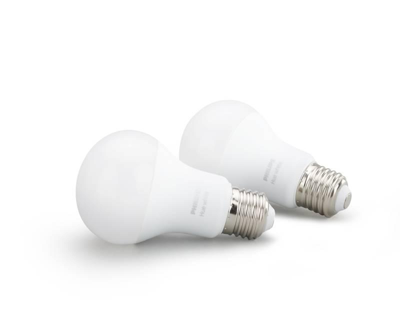 Žárovka LED Philips Hue klasik, 9W, E27, White