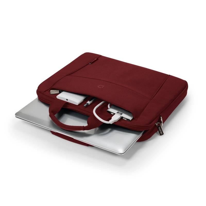 Brašna na notebook DICOTA Slim Case Base 15"-15,6" červená