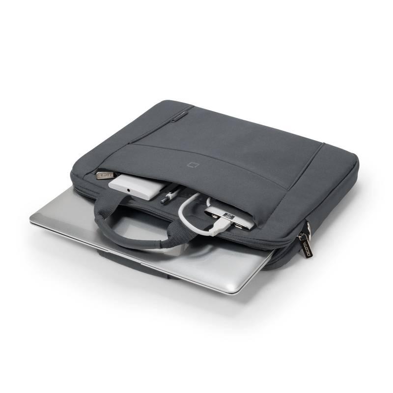 Brašna na notebook DICOTA Slim Case Base 15"-15,6" šedá