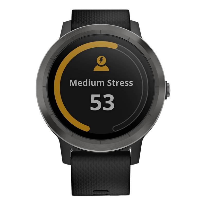Chytré hodinky Garmin vívoActive3 Optic černé šedé