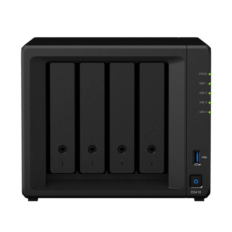 Datové uložiště Synology DS418 černé