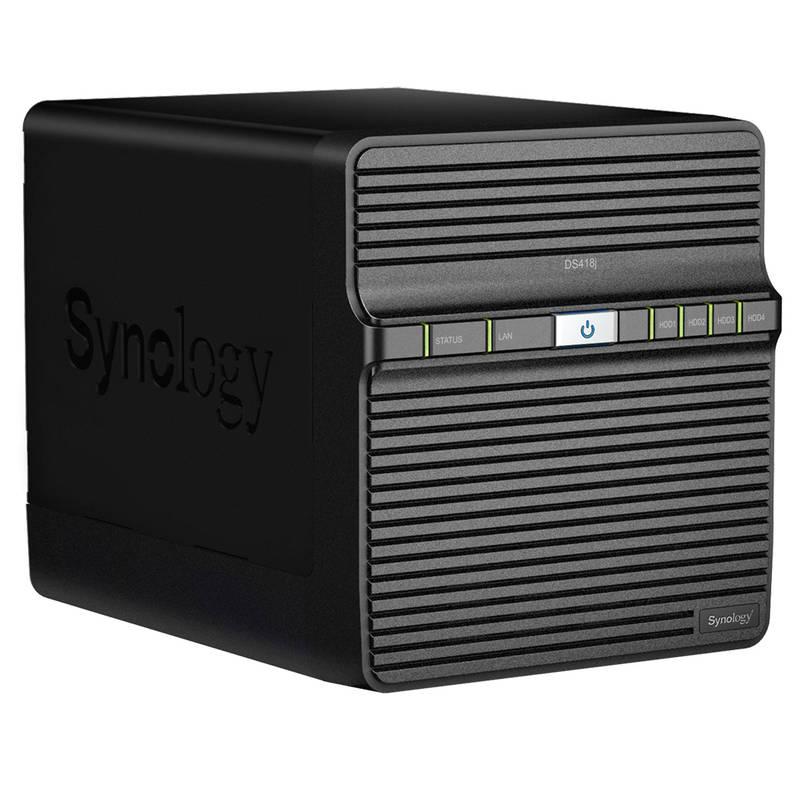 Datové uložiště Synology DS418j černé