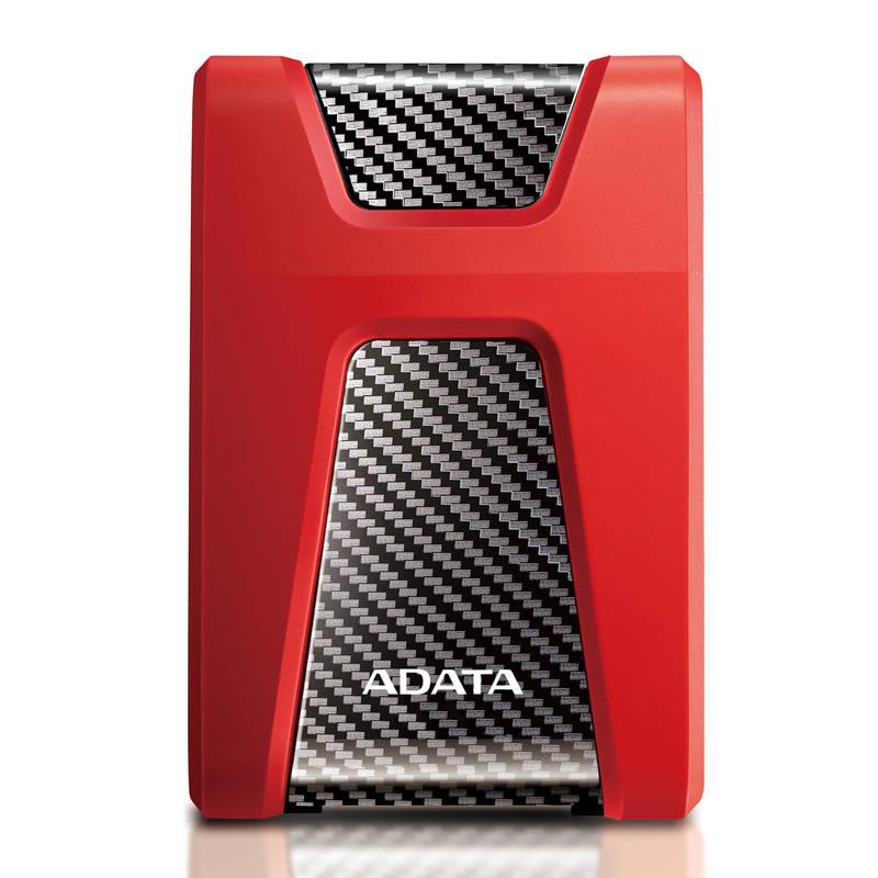 Externí pevný disk 2,5" ADATA HD650 2TB červený