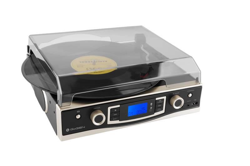 Gramofon GoGEN MSG262BTU černý