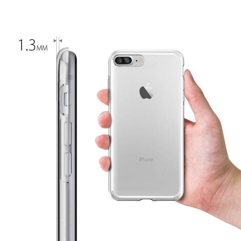 Kryt na mobil Spigen Liquid Crystal Apple iPhone 7 Plus 8 Plus průhledný, Kryt, na, mobil, Spigen, Liquid, Crystal, Apple, iPhone, 7, Plus, 8, Plus, průhledný