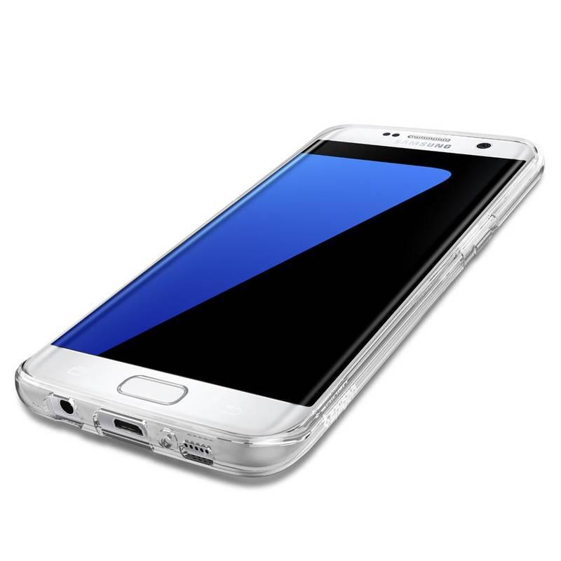 Kryt na mobil Spigen Liquid Crystal Samsung Galaxy S7 Edge průhledný