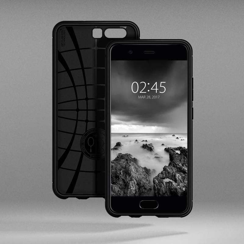 Kryt na mobil Spigen Rugged Armor Huawei P10 černý