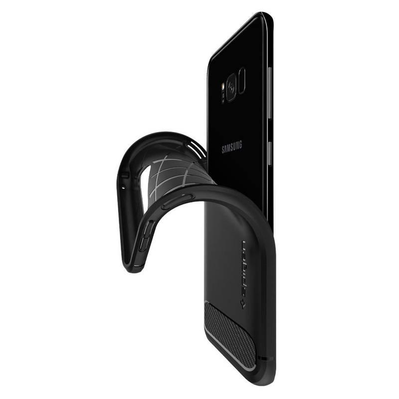Kryt na mobil Spigen Rugged Armor Samsung Galaxy S8 černý