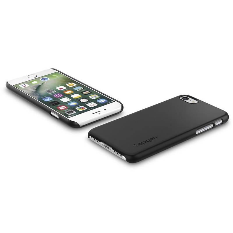 Kryt na mobil Spigen Thin Fit Apple iPhone 7 černý