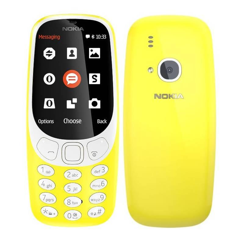 Mobilní telefon Nokia 3310 Dual SIM žlutý
