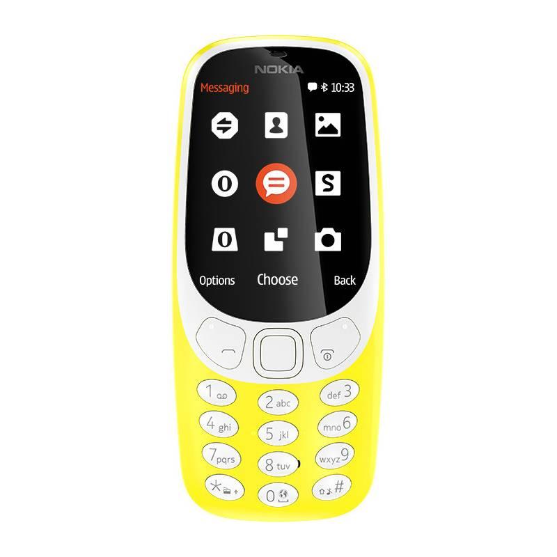 Mobilní telefon Nokia 3310 Dual SIM žlutý