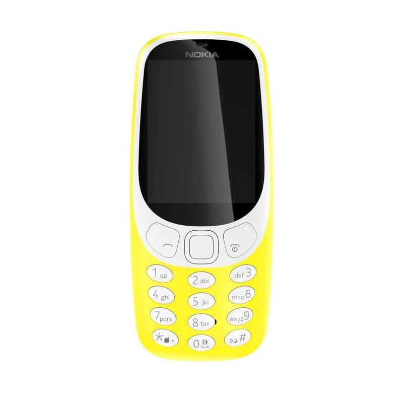 Mobilní telefon Nokia 3310 Dual SIM žlutý, Mobilní, telefon, Nokia, 3310, Dual, SIM, žlutý