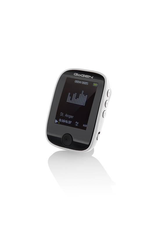 MP3 přehrávač GoGEN MXM 421 GB8 BT bílý