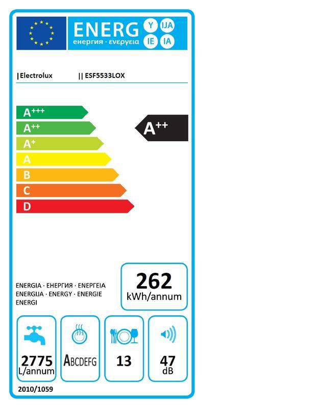 Myčka nádobí Electrolux ESF5533LOX nerez