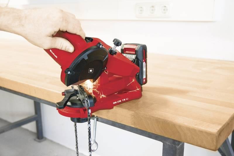 Ostřička řetězů Einhell GE-CS 18 Li - Solo